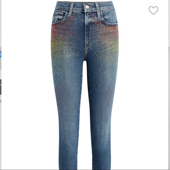 Joe's Jeans Denim - NWT Joe’s Jeans Stephanie Gottlieb rainbow rhinestone jeans